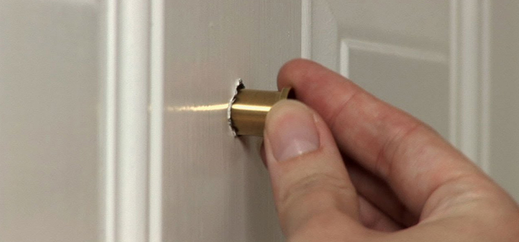 peephole door repair in Costa Mesa
